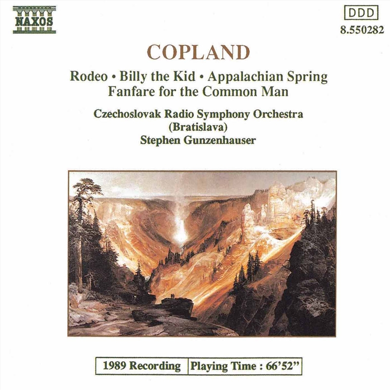 Copland Rodeo/Billy The Kid/Appalachian Spring/Fanfare For The Common Man/Product Detail/Classical