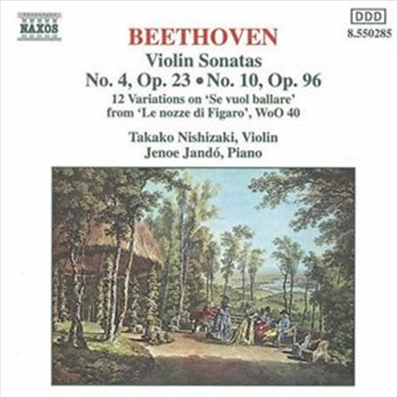 Beethoven Violin Sonatas No 4 Op 23, No 10 Op 96/Product Detail/Classical