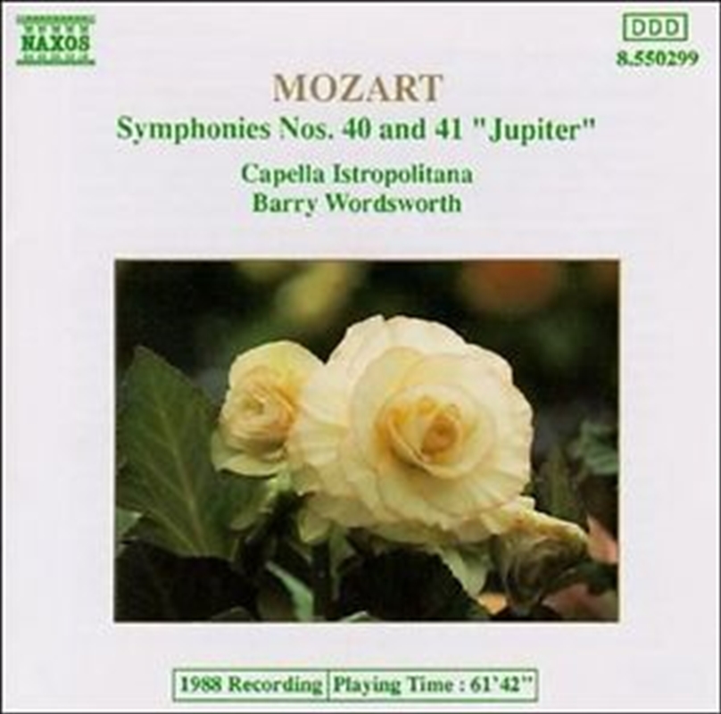 Mozart Symphonies 40 & 41/Product Detail/Classical