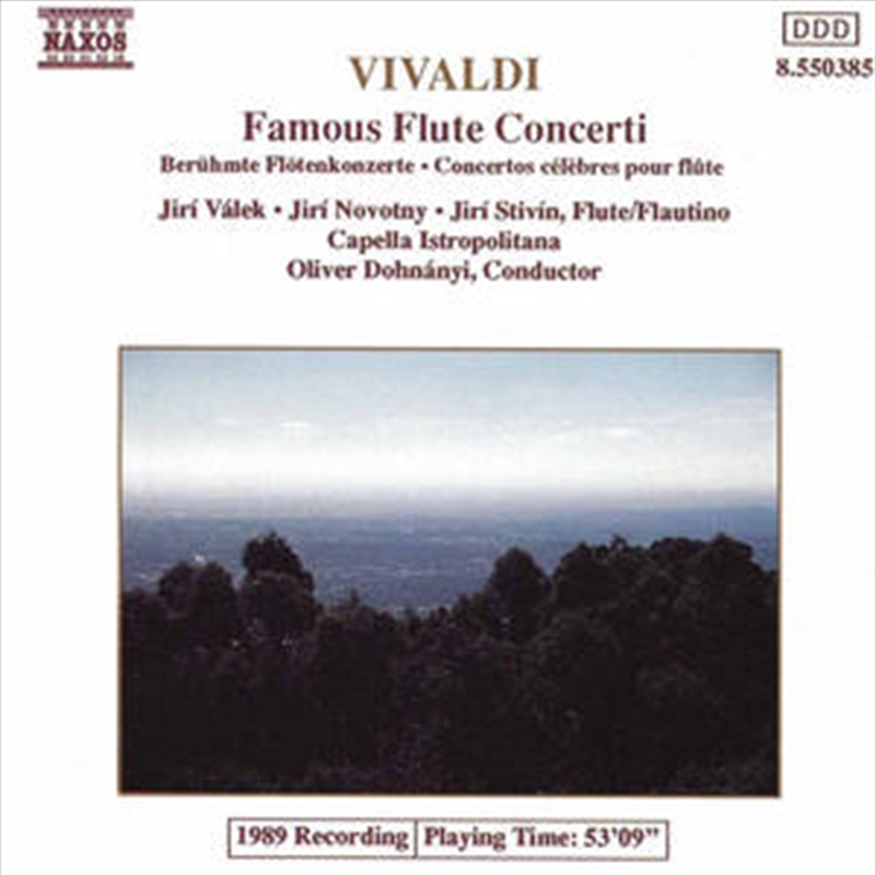 Vivaldi Famous Flute Concerti/Product Detail/Classical