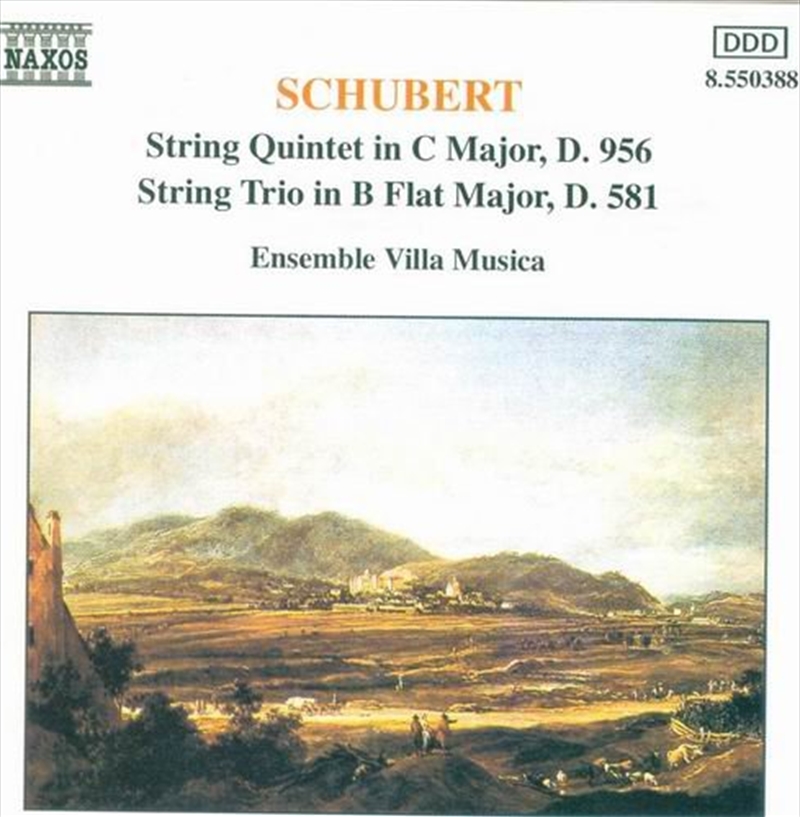 Schubert String Quintet C Major/ String Trio B Flat Major/Product Detail/Classical