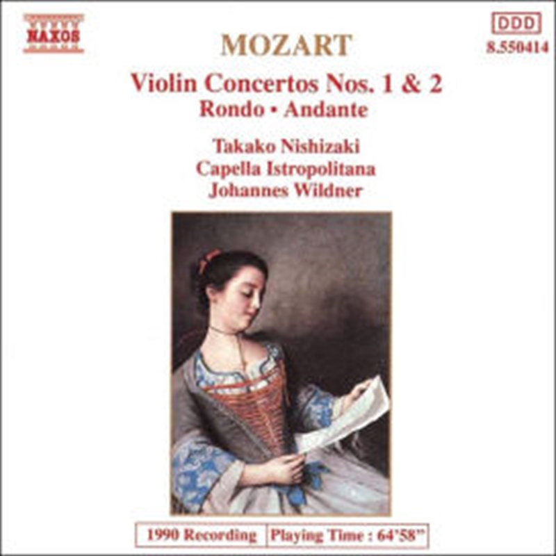 Mozart Violin Concerti 1/Product Detail/Classical