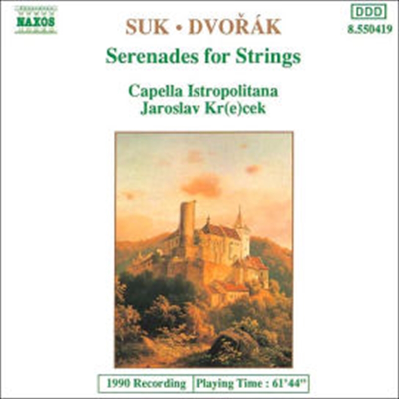 Suk/Dvorak Serenades For Strings/Product Detail/Music