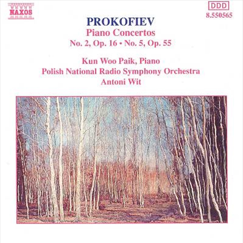 Prokofiev Piano Concertos No 2 Op 16 No 5 Op 55/Product Detail/Music