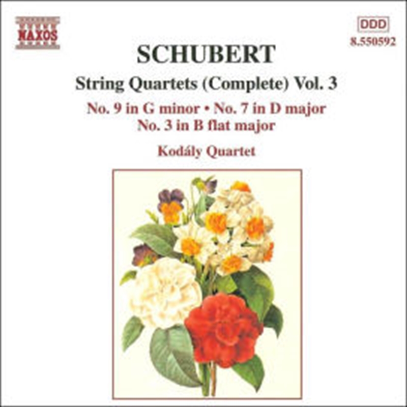 Schubert String Quartets Vol 3 No 9, 3/Product Detail/Classical