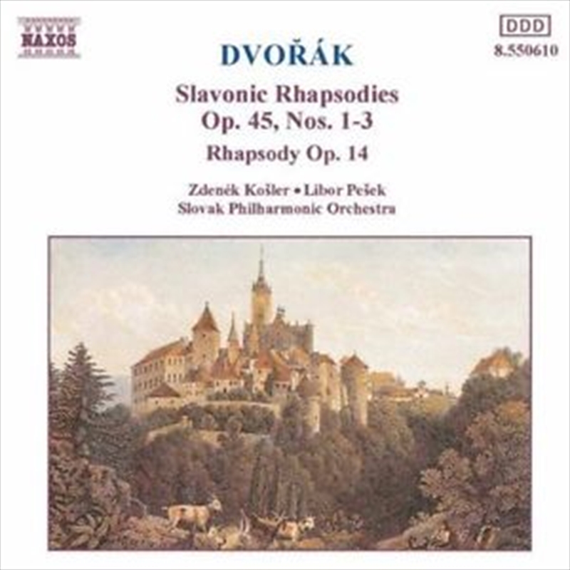 Dvorak Slavonic Rhapsodies Op 45 No 1 -3/Product Detail/Music
