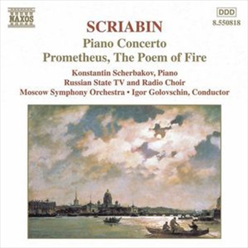 Scriabin Piano Concerto, Prometheus, Poem Of Fire/Product Detail/Music