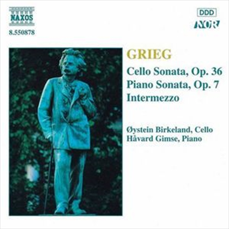 Grieg Cello Sonata Op 36, Piano Sonata Op 7, Intermezzo/Product Detail/Music