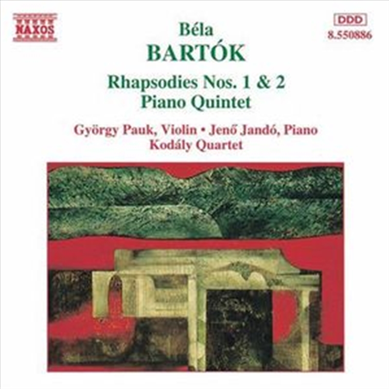 Bartok Rhapsodies No 1 & 2/Product Detail/Music