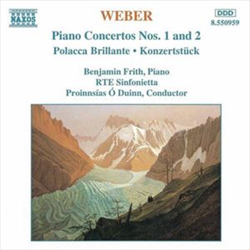 Weber Piano Concertos No 1 & 2/Product Detail/Music
