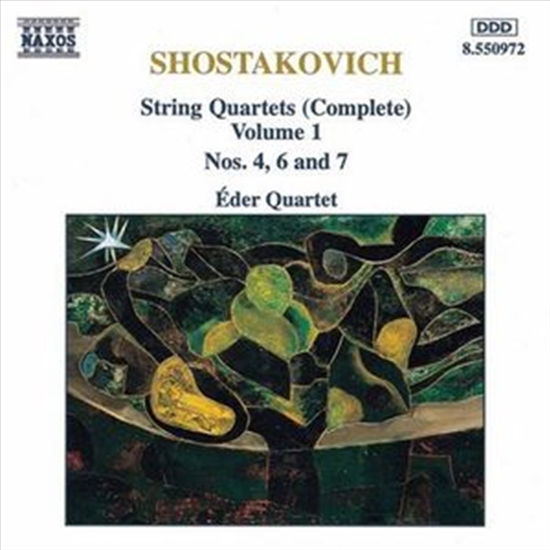 Shostakovich String Quartets Vol 1 No 4, 6, & 7/Product Detail/Music