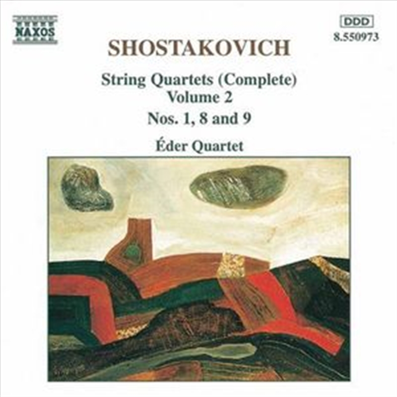 Shostakovich String Quartets Vol 2 No 1, 8 & 9/Product Detail/Classical