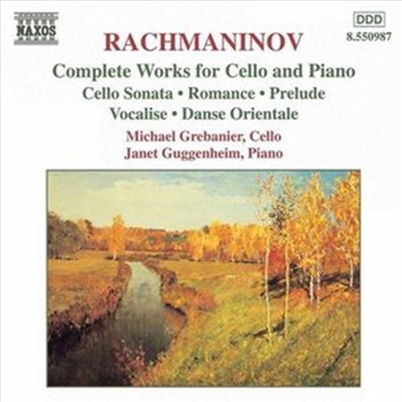 Rachmaninov Cello & Piano/Product Detail/Classical