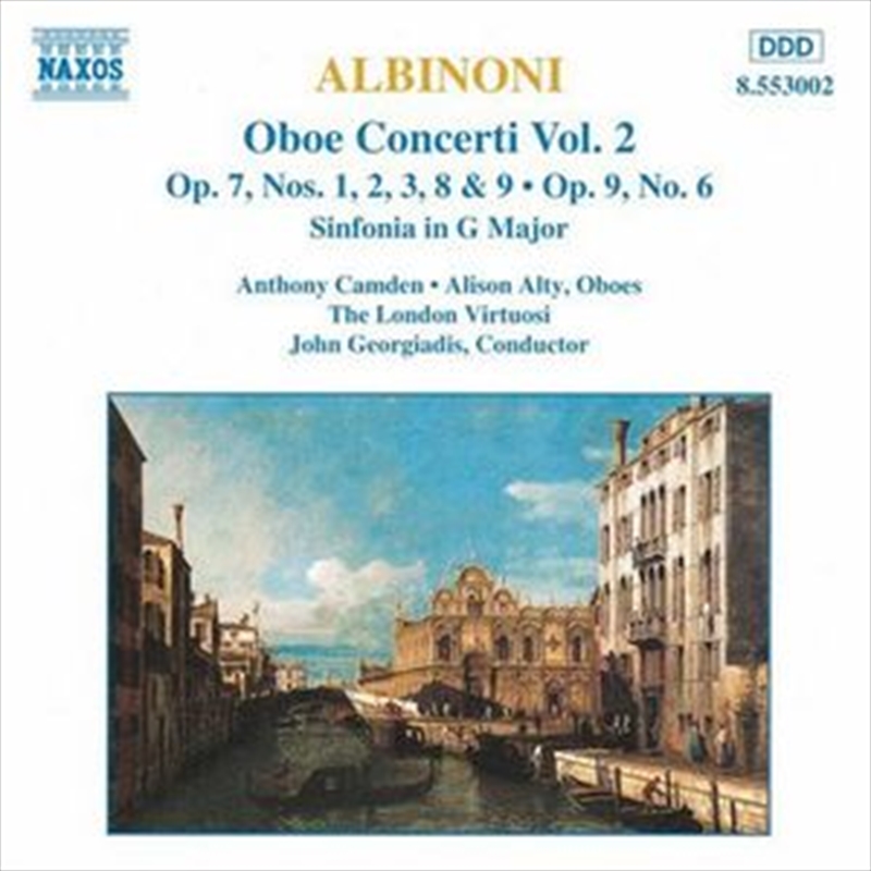 Albinoni - Oboe Ceoncerti Vol 2/Product Detail/Classical