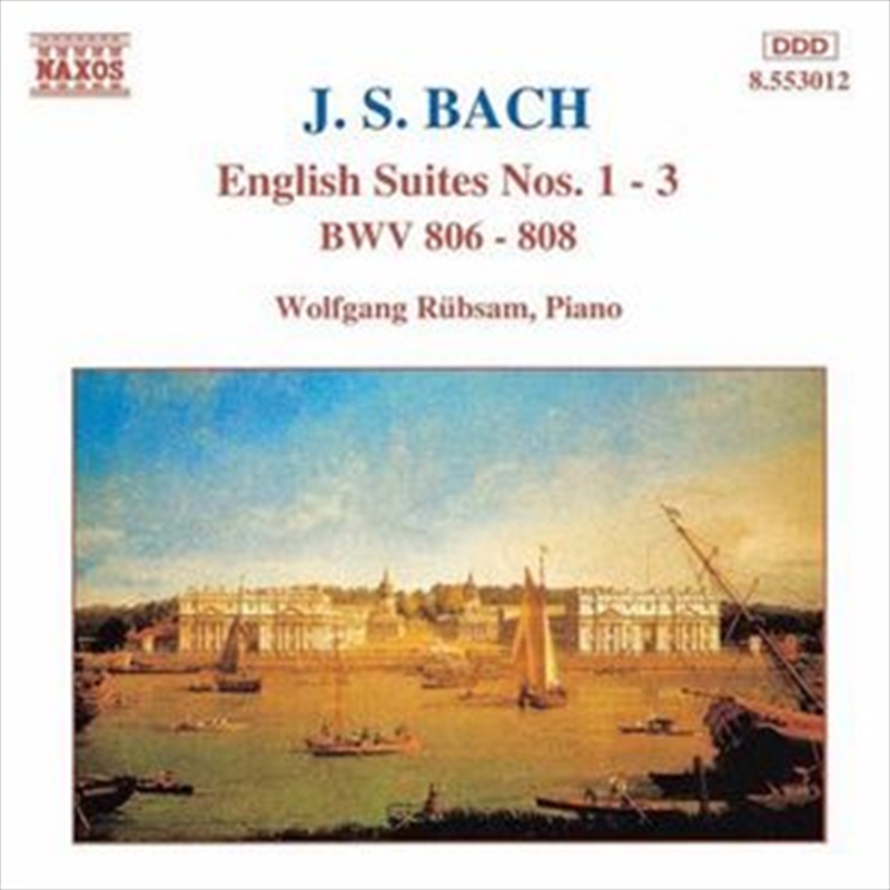 Bach: English Suites Nos 1 -3/Product Detail/Classical