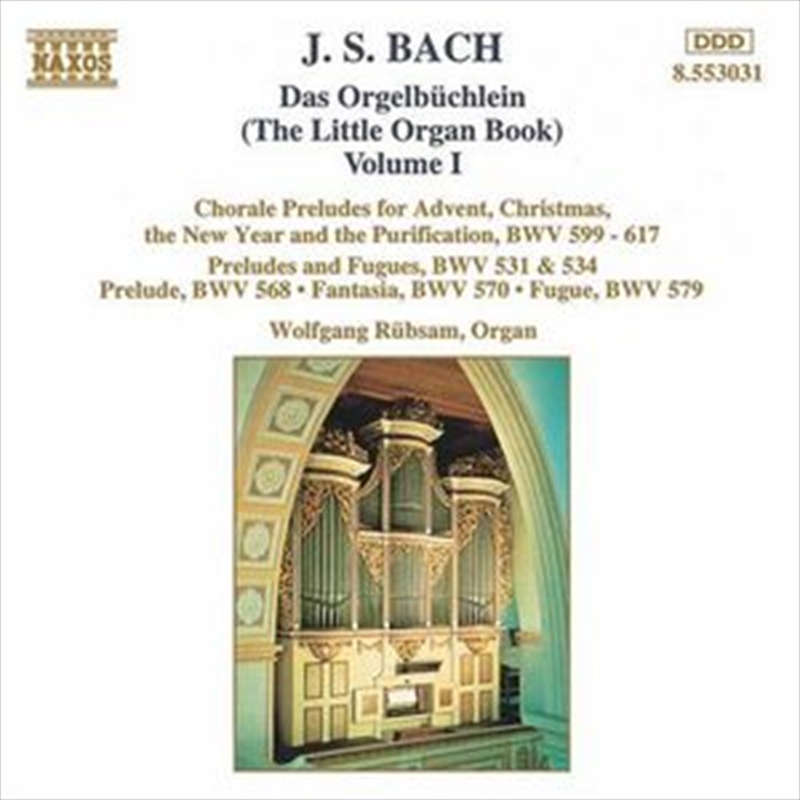 Bach Little Organ Book Vol 1/Product Detail/Music
