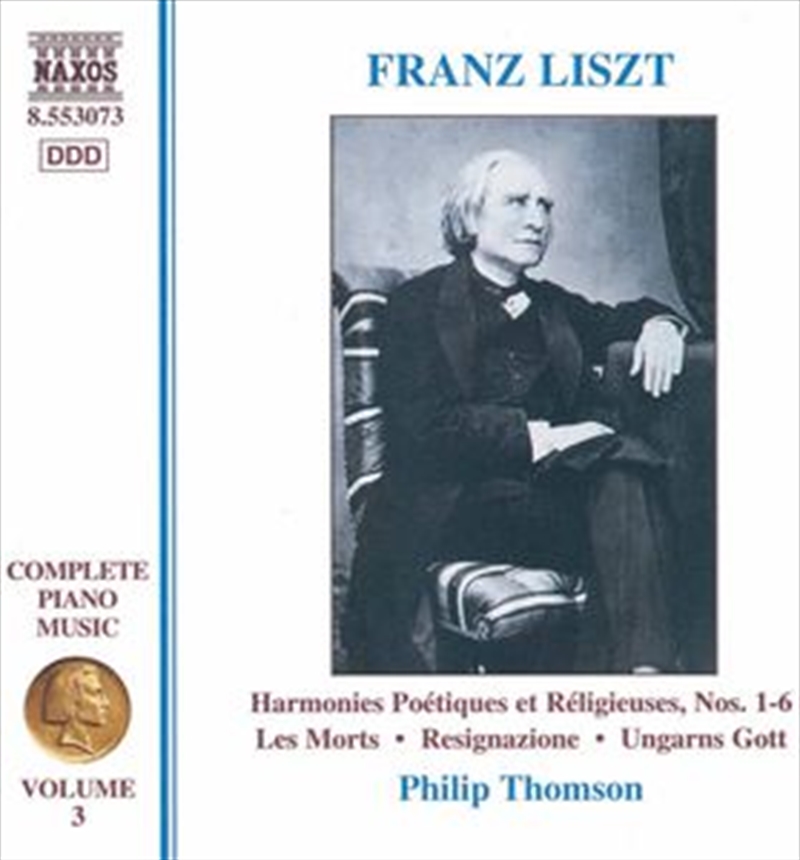Liszt:Piano Music Volume 3/Product Detail/Music