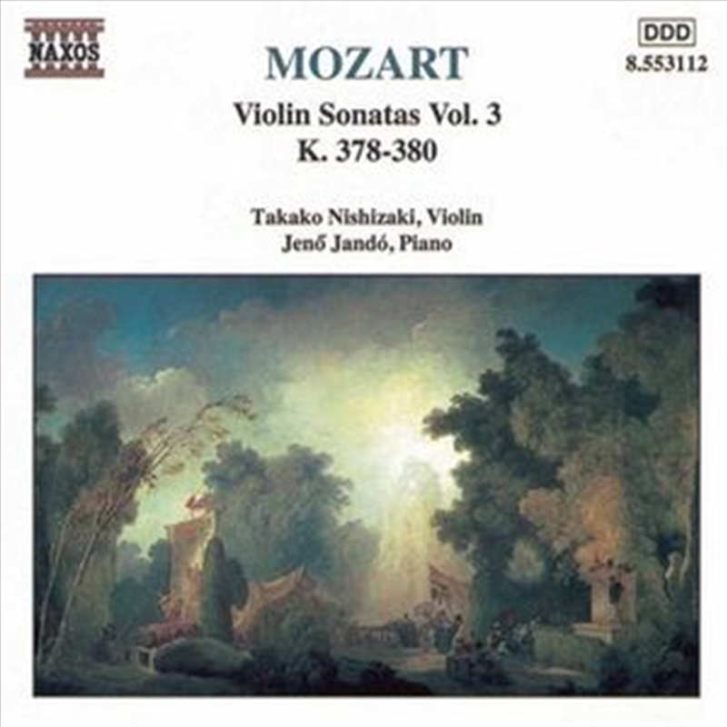 Mozart: Violin Sonatas Vol 3 K378-380/Product Detail/Classical