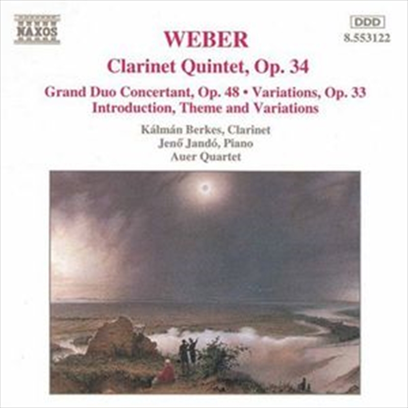Weber: Clarinet & Piano Works/Product Detail/Music