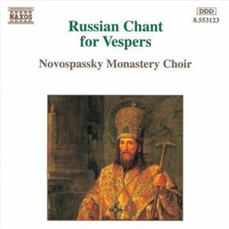 Russian Chant For Vespers/Product Detail/Classical