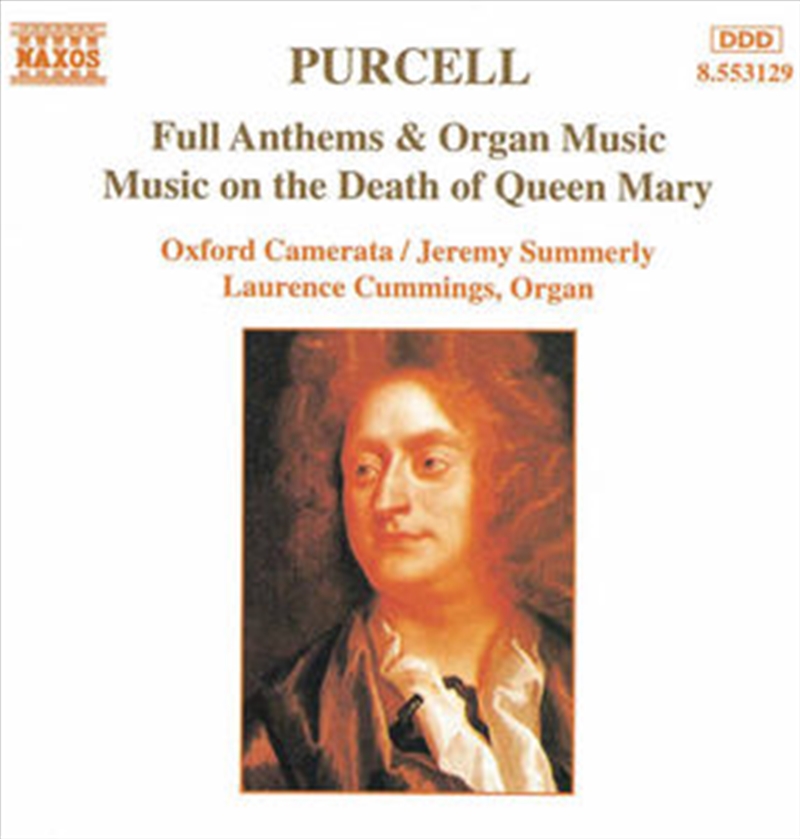 Purcell: Full Anthems and Organ Music/Product Detail/Classical