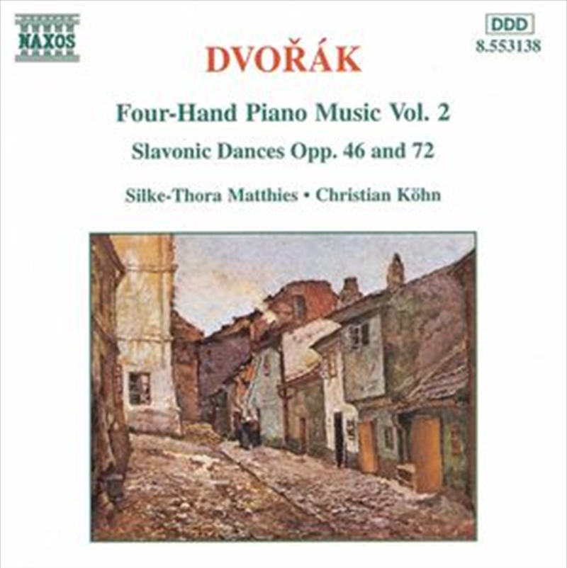 Dvorak: 4 Hand Piano Music Vol2/Product Detail/Music