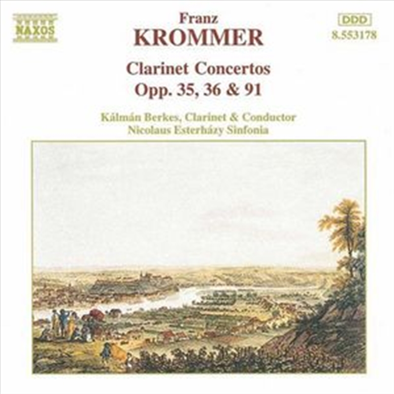 Krommer: Clarinet Concertos/Product Detail/Classical