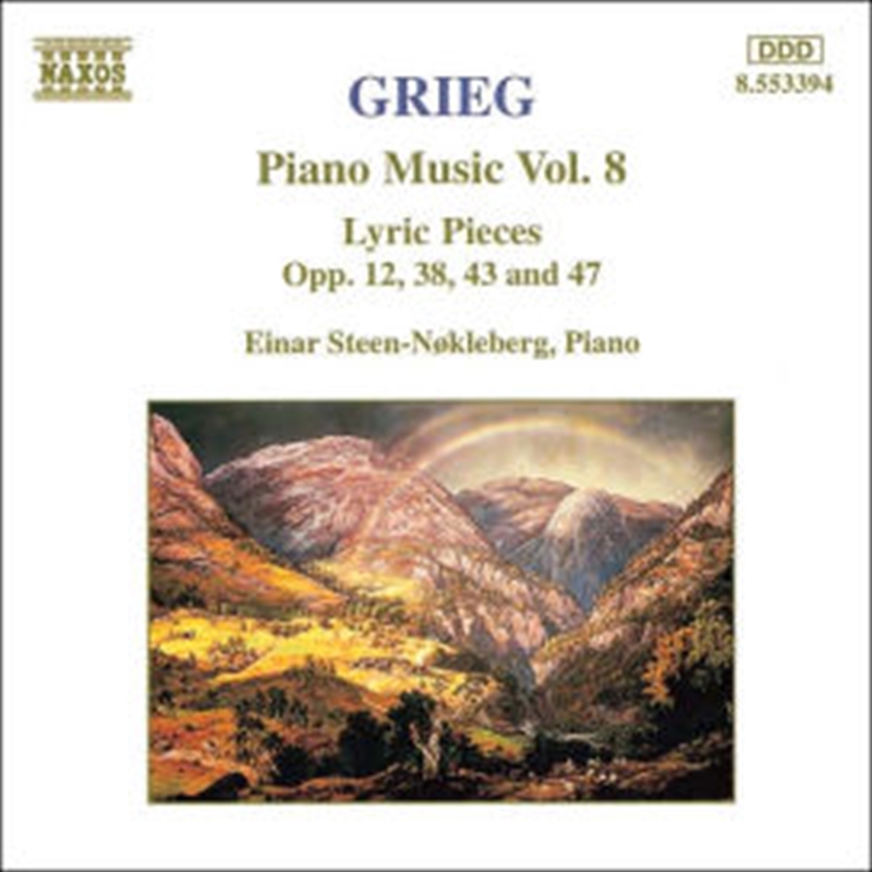 Grieg:Piano Music Volume 8/Product Detail/Music