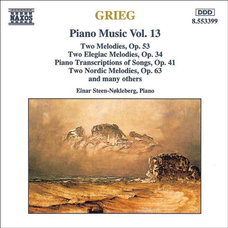 Grieg:Piano Music Volume 13/Product Detail/Music CD Albums & Vinyl Records