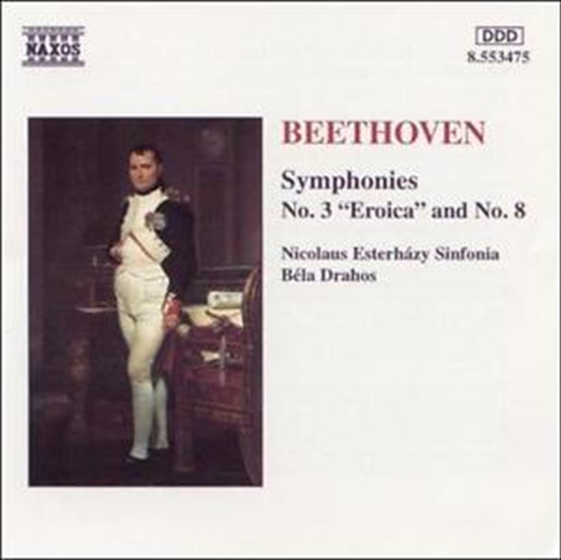 Beethoven: Symphnoies No 3 "Eroica" & No 8/Product Detail/Classical