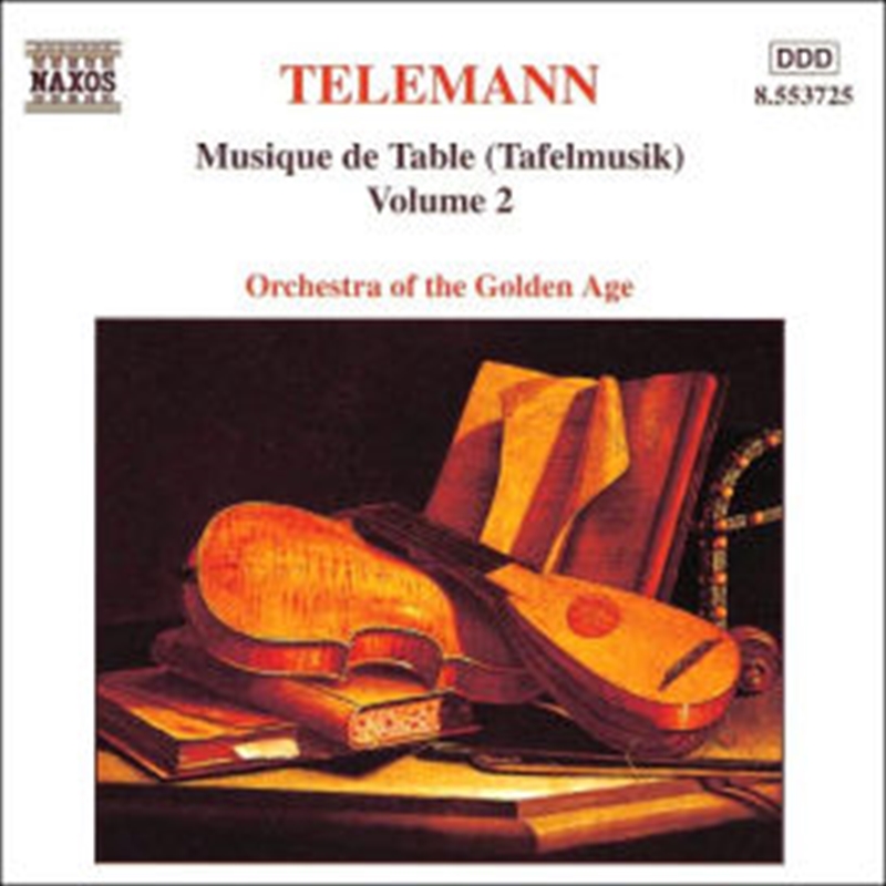 Telemann: Musique de Table (Tafelmusik) Vol 2/Product Detail/Classical