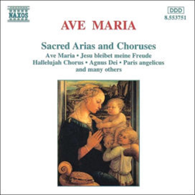 Ave Maria: Sacred Arias & Choruses/Product Detail/Classical