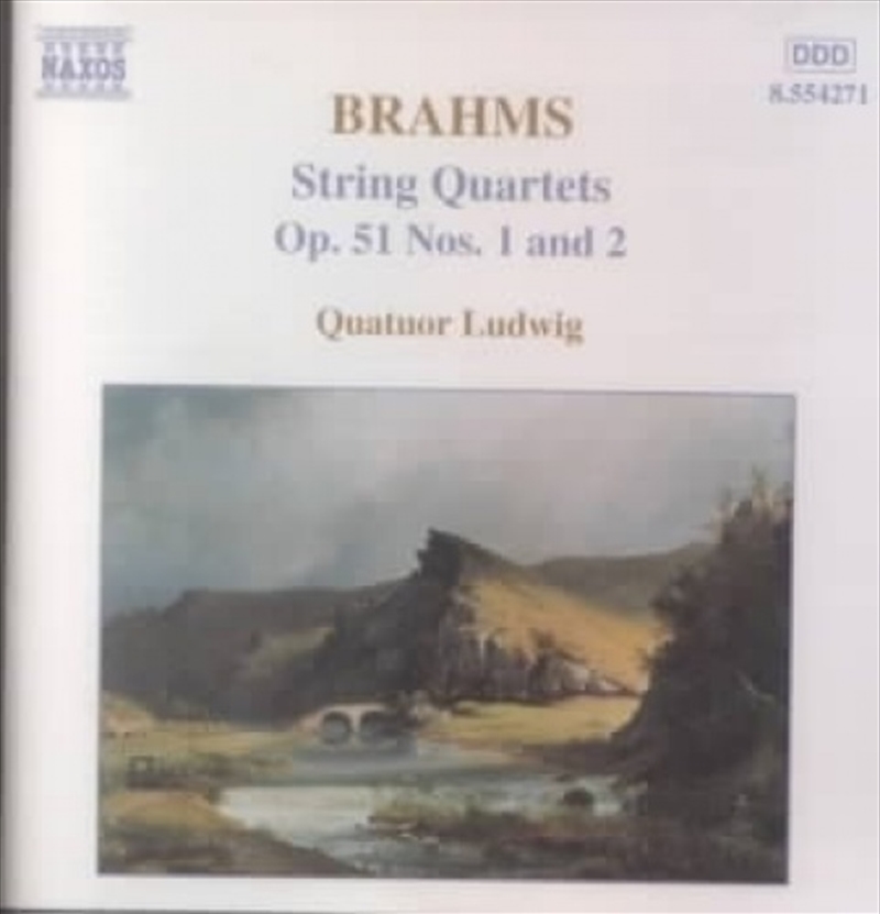 Brahms: String Quartets Op. 51/Product Detail/Music