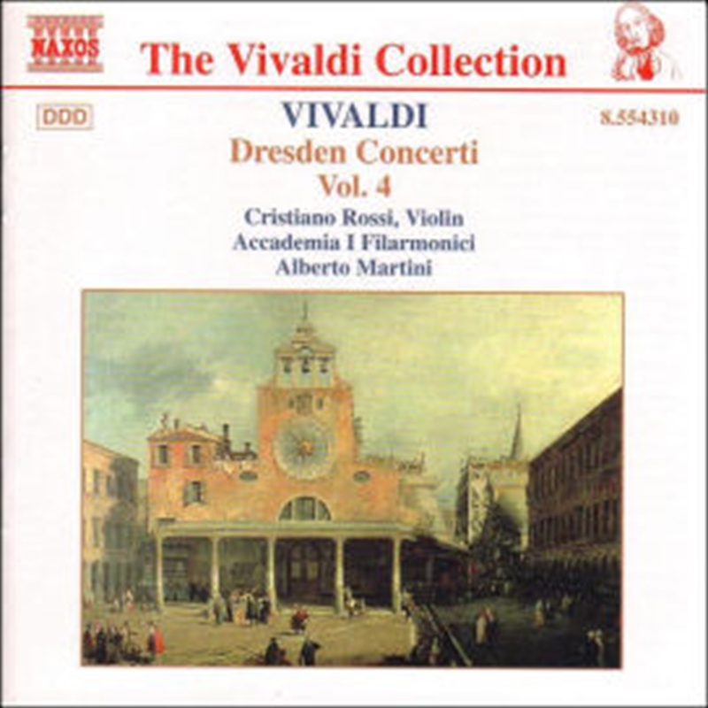 Vivaldi:Dresden Concerti Vol 4/Product Detail/Music CD Albums & Vinyl Records