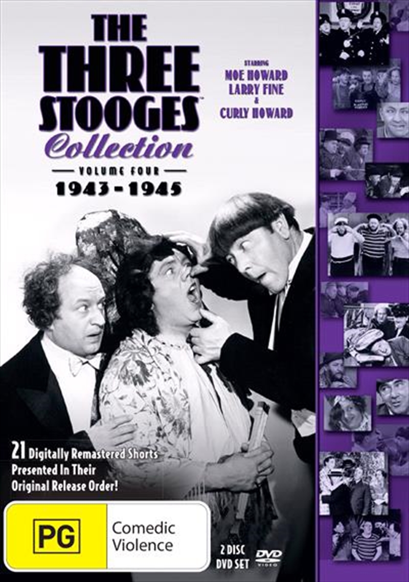 Three Stooges - 1943-1945 - Vol 4/Product Detail/Comedy