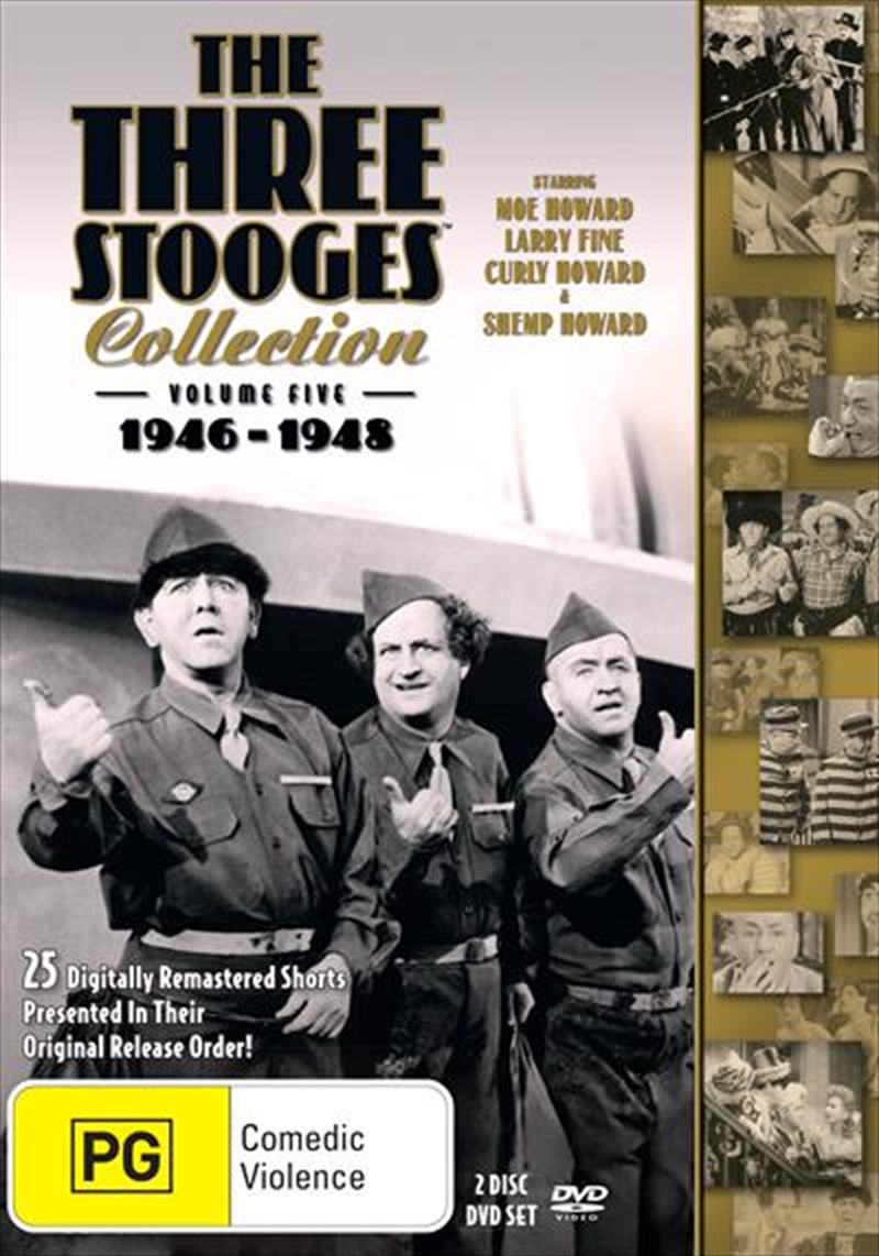 Three Stooges - 1946-1948 - Vol 5/Product Detail/Comedy