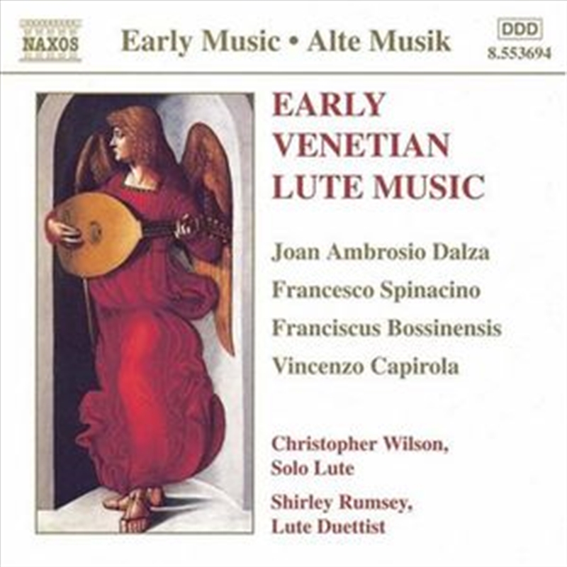 Early Venetian Lute Music/Product Detail/Instrumental