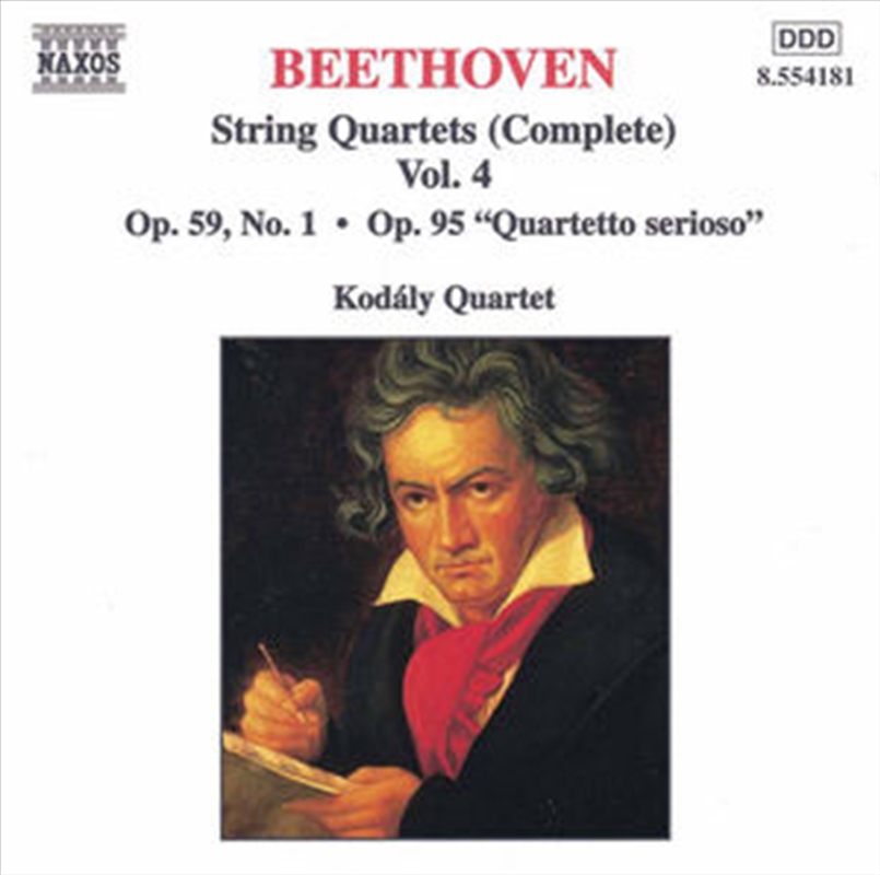 Beethoven: String Quartets (Complete) Vol 4/Product Detail/Classical