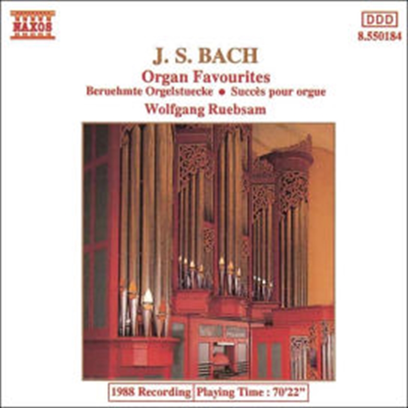 Bach Organ Favourites/Product Detail/Classical