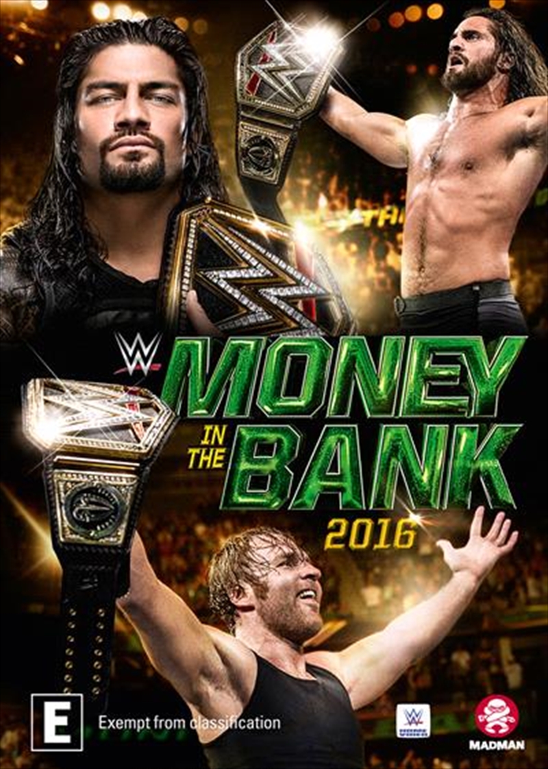 WWE Money In The Bank 2016 Sport, DVD Sanity