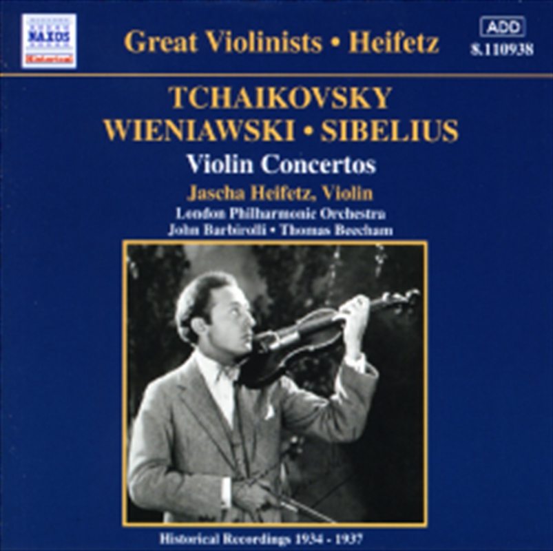 Tchaikovsky/Wieniawski/Sibelius: Violin Concertos/Product Detail/Classical