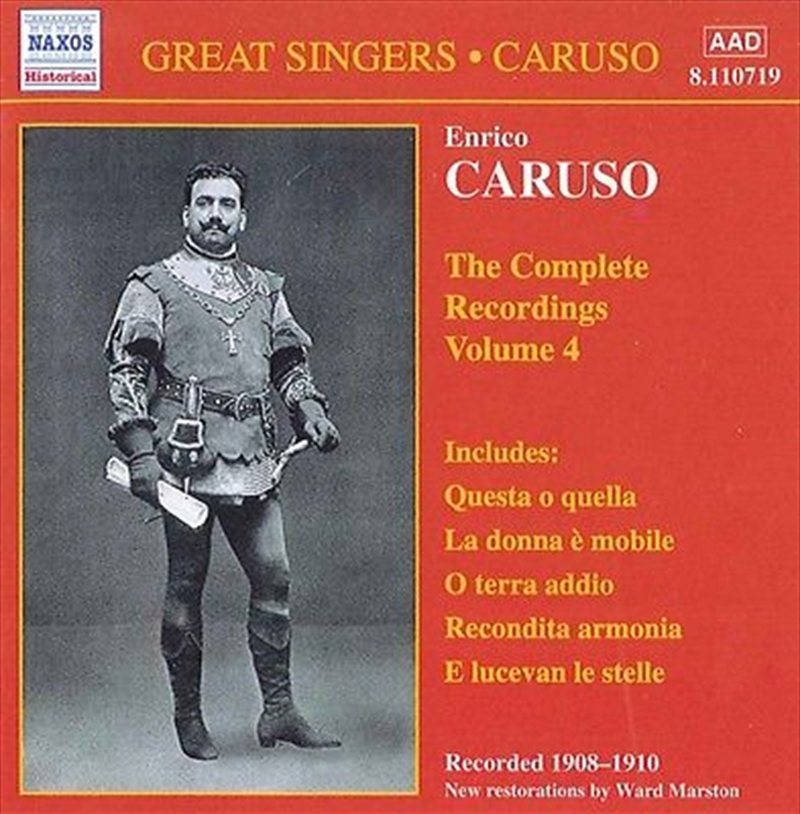 Caruso 1906-08 V4/Product Detail/Classical