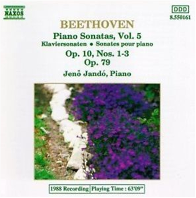 Beethoven Piano Sonatas Vol 5, Op 10, 79/Product Detail/Classical