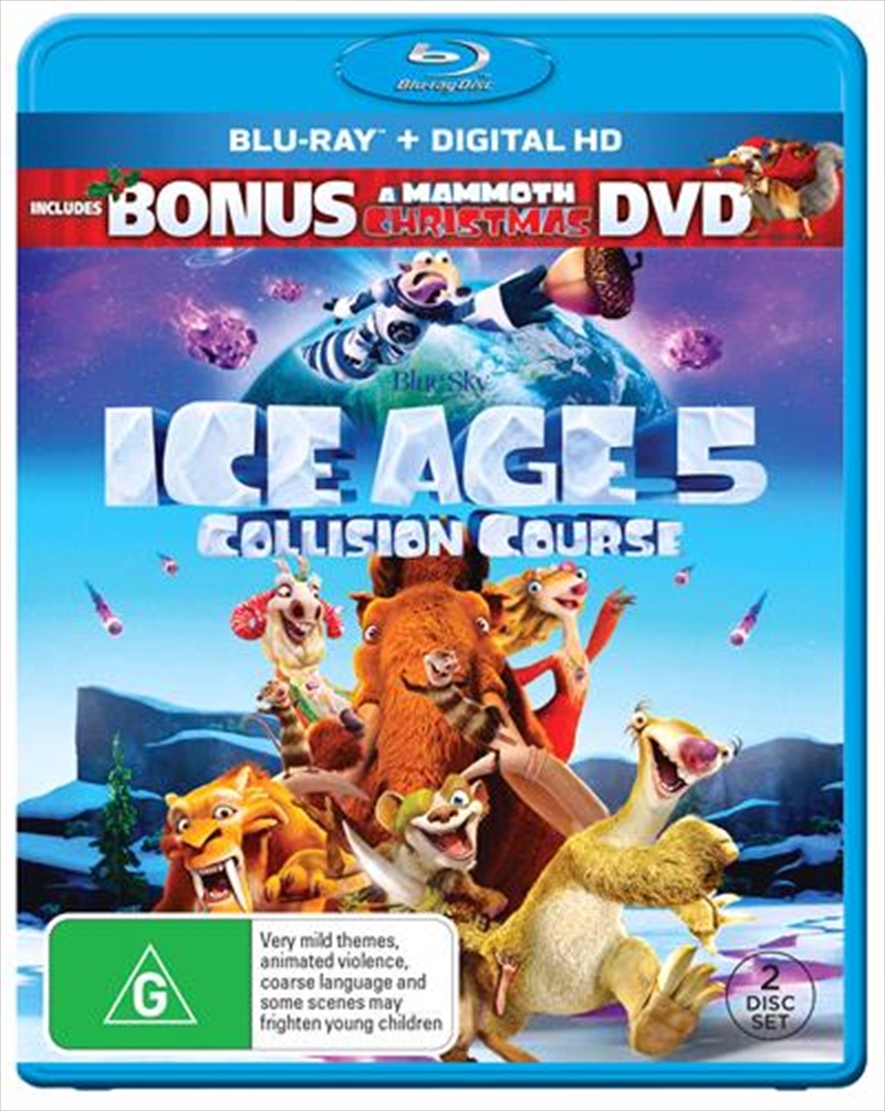 Ice Age - Collision Course | DHD - Bonus A Mammoth Christmas DVD | Blu-ray