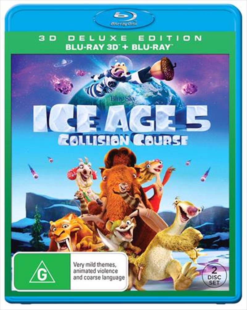Ice Age - Collision Course - Deluxe Edition  3D + 2D Blu-ray/Product Detail/Movies