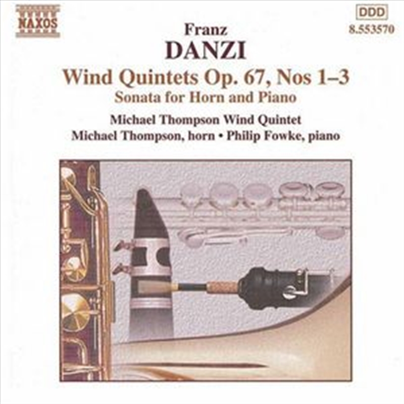 Wind Quintets Op 67 1-3/Product Detail/Music