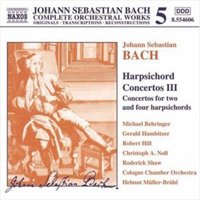 Bach Harpsichord Concertos 111/Product Detail/Music