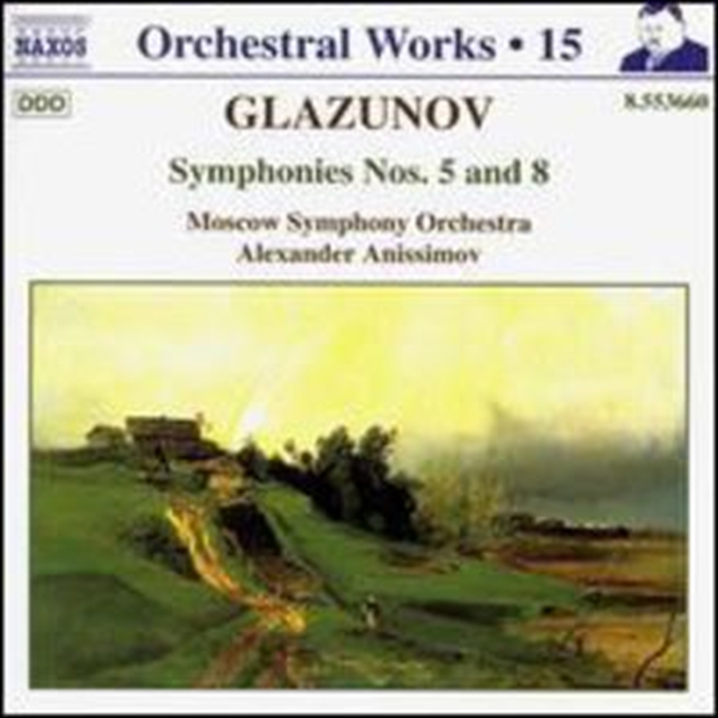 Glazunov:Symphonies Nos.5 & 8/Product Detail/Music