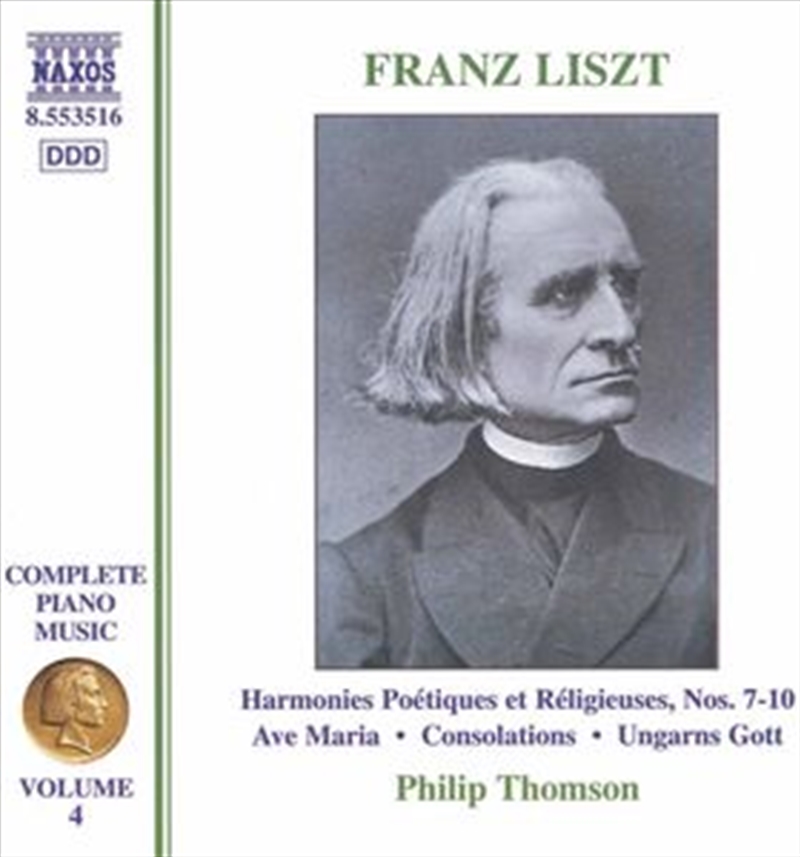 Liszt:Piano Music Volume 4/Product Detail/Music