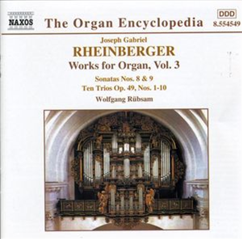Rheinberger:Organ Works Vol 3/Product Detail/Classical